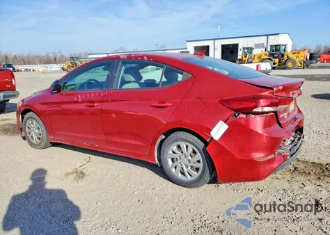 2017 Hyundai Elantra Se z USA, uszkodzony, nr VIN KMHD74LF8HU121167